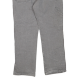 DICKIES Mens Regular Fit Straight Leg Denim Grey Cotton Blend Zip W36 L29