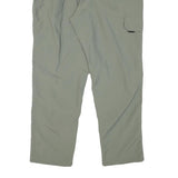 KLEPPER Mens Cotton Blend Light Grey Regular Zip Trousers W34 L27 Outdoor Casual
