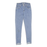 LEVI'S 721 High Rise Skinny Womens Jeans Blue Slim Skinny Denim Rinse W26 L27