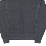 CHAMPION Mens Grey Crew Neck Sweatshirt S Cotton Casual Pullover