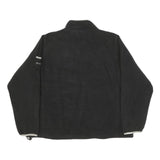 REEBOK Mens Black Patterned Pullover Crew Neck Basic Knit L Sportswear Jumper