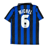 1997 Inter Milan Home Umbro Football Shirt - Small Black Polyester
