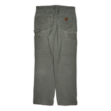 Carhartt Carpenter Pants - 36W 32L Gray Cotton