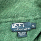 Polo By Ralph Lauren 1/4 Zip - XL Green Cotton