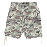 DENIM CO Mens Shorts Green Camouflage Cargo M W30 Cotton Blend Casual