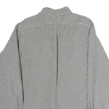 RALPH LAUREN Mens Black & White Check Shirt L Classic Button-Down Cotton