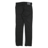LEVI'S 511 Slim Mens Jeans Black Slim Skinny Denim Medium W32 L32 Stylish Casual