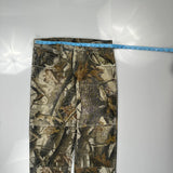 Wrangler Camo Cargo Pants - 33W 29L Camo Cotton