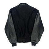 Unbranded Varsity Jacket - Large Black Leather
