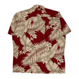 Hawaii Floral Hawaiian Shirt - Medium Beige Cotton