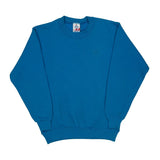 Age 14-16 90S Blank USA Olympics USA Olympic Brand Apparel Sweatshirt - Large Blue Cotton