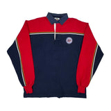 Hockey Night Barbarian Nhl Rugby Shirt - 2XL Navy Cotton
