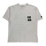 Political Statement Dickies T-Shirt - XL White Cotton