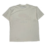 Anvil Single Stitch T-Shirt - 2XL Cream Cotton