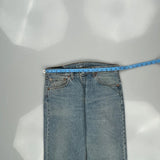 501 Levis Jeans - 32W 31L Light Wash Denim
