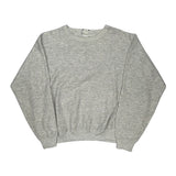 90S Blank Lee Sweatshirt - XL Gray Cotton Blend