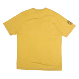 COOGI Mens Yellow Graphic T-Shirt 2XL Short Sleeve Crew Neck Cotton Casual