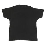 NIRVANA Mens Black Graphic T-Shirt L Short Sleeve Crew Neck Band Logo Print