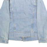 LEE Mens Blue Denim Cotton Button Jacket M Classic Casual Outerwear