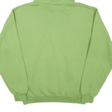 CHAMPION Mens Green Lees-McRae College Pullover Hoodie L Cotton Blend Casual