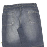 BODY ZONE Mens Shorts Blue Casual L W36 Cotton Blend Comfortable Fit