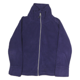 CALVIN KLEIN PERFORMANCE Womens Blue Jacket M Polyester Plain Zip Comfortable