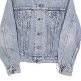 LEVI'S Womens Blue Denim Cotton Button Jacket M Classic Fit Casual Outerwear