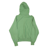 CHAMPION REVERSE WEAVE Mens Green Pullover Hoodie S Classic Cotton Blend Comfort