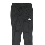 ADIDAS Womens Joggers Black XS W26 L30 Slim Tapered Sports Casual Fitness