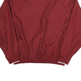 RED OAK Mens Maroon Alabama V-Neck XL Polyester Sweatshirt Pullover Casual