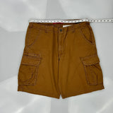 Lee Cargo Shorts - 34W 10L Brown Cotton