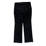 Ralph Lauren Cord Trousers - 29″ Waist Black Cotton