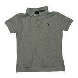 Age 5 Polo By Ralph Lauren Polo Shirt - Small Grey Cotton