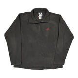 Adidas Fleece - Large Gray Polyester
