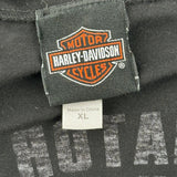 Alligator Alley Harley Davidson Graphic T-Shirt - XL Black Cotton