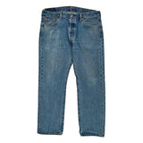 501 Levis Jeans - 36W 30L Blue Denim