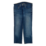 Levis 505 Jeans - 35W 29L Blue Cotton