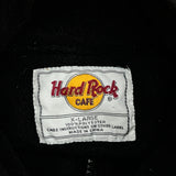 Hard Rock Cafe Fleece Jacket - XL Black Polyester