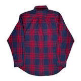Tommy Hilfiger Checked Flannel Shirt - Medium Blue Cotton