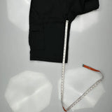 Unbranded Cargo Shorts - 34W 11L Black Cotton