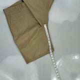 Quiksilver Chino Shorts - 34W 10L Khaki Cotton