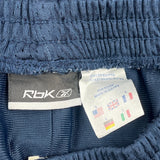 Reebok Sport Shorts - Large Blue Polyester