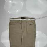 Berkley Jensen Carpenter Pants - 38W 30L Khaki Cotton