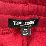 True Religion Joggers - Large Red Cotton