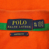 Polo By Ralph Lauren Polo Shirt - XL Orange Cotton