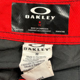 Oakley Cargo Shorts - 32W 10L Black Polyester