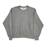 Reverse Weave Champion Sweatshirt - Large Gray Cotton Blend