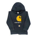 Age 8-10 Carhartt Hoodie - Small Black Cotton