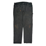 Dickies Carpenter Pants - 38W 31L Black Cotton Blend
