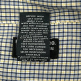 Ralph Lauren Checked Shirt - Large Blue Cotton